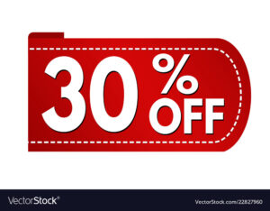 30% Off All Orders