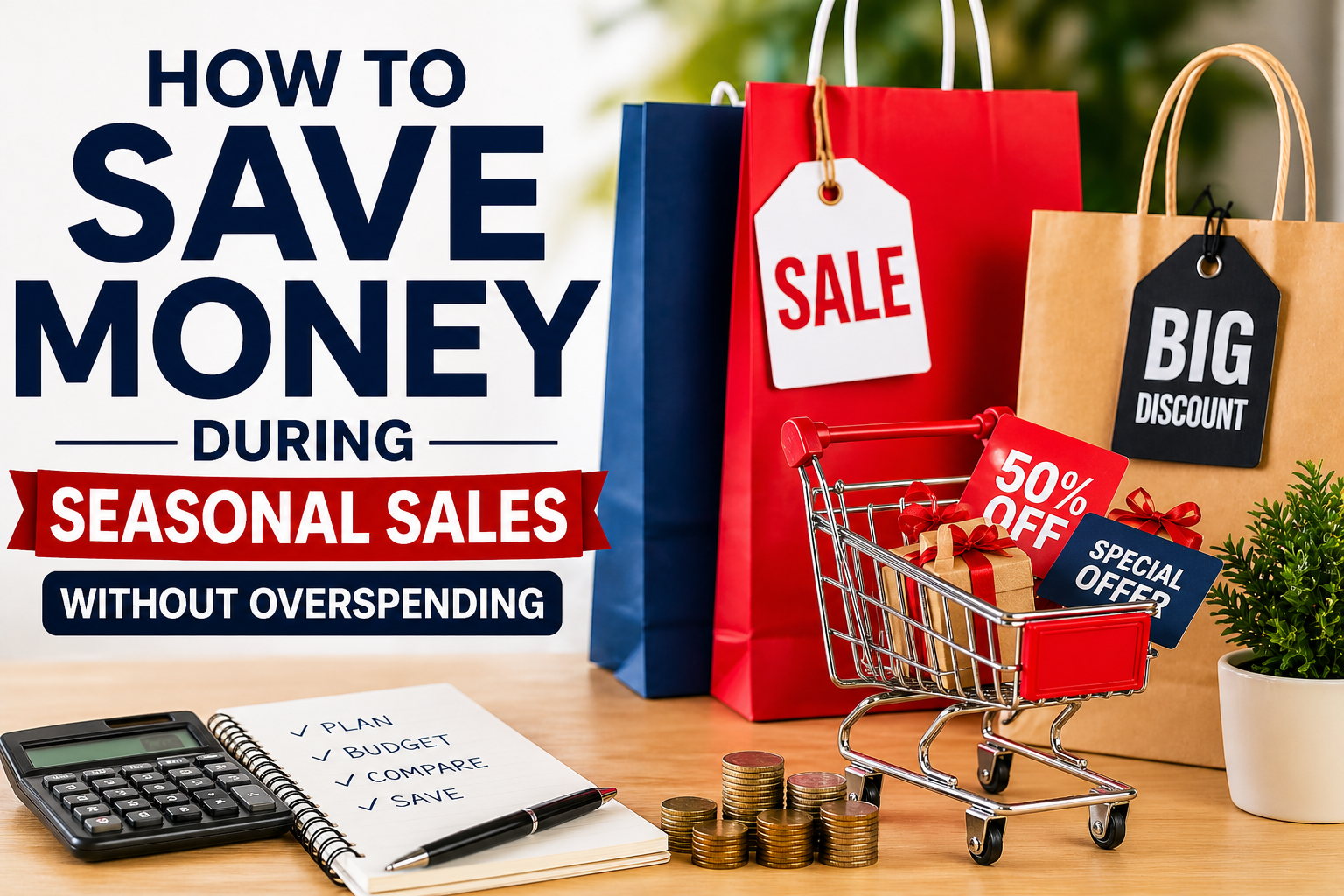 How to Save Money During Seasonal Sales Without Overspending