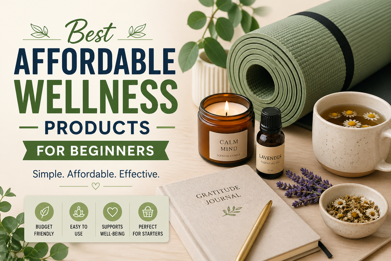 Best Affordable Wellness Products for Beginners