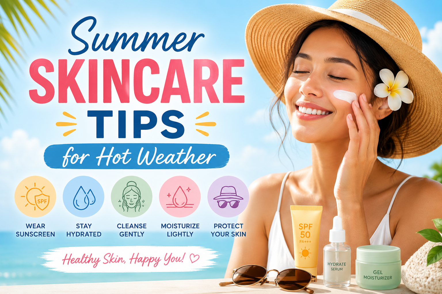 Summer Skincare Tips for Hot Weather
