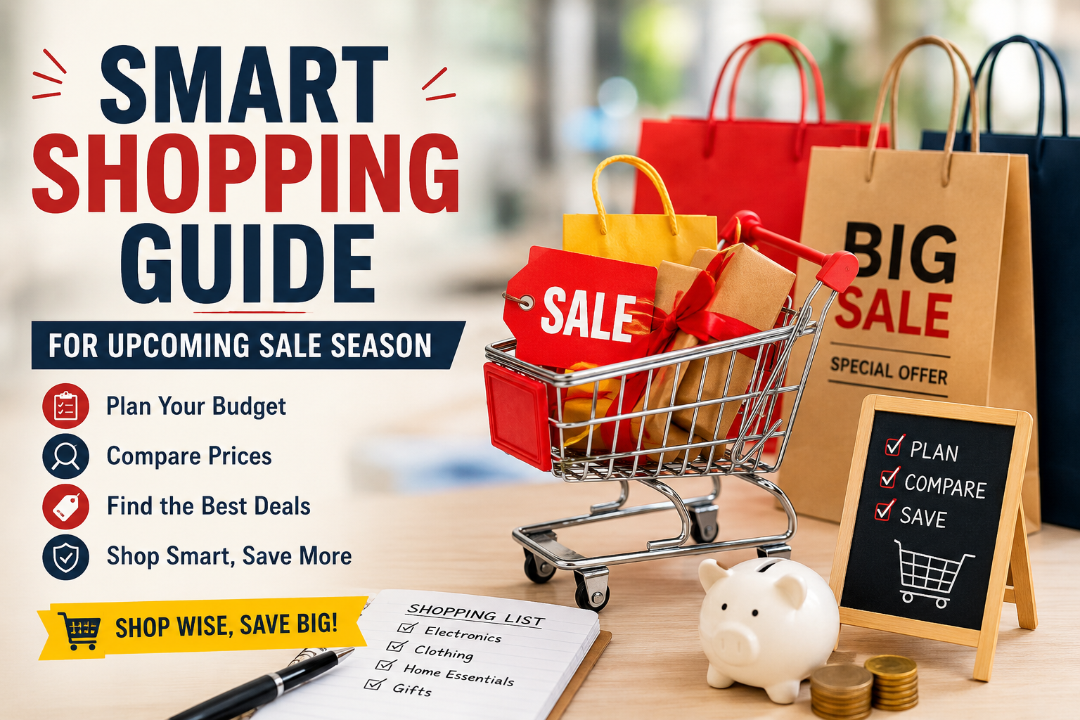 Smart Shopping Guide for Upcoming Sale Season